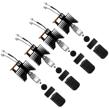 4 Pcs Hotend Kit Replacement for Snapmaker U1 3D P