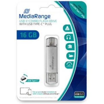 MEMORY DRIVE FLASH USB3 16GB/MR935 MEDIARANGE MR93