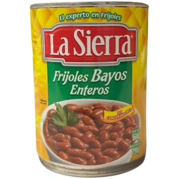LA SIERRA FRIJOLES BAYOS ENTEROS 560g