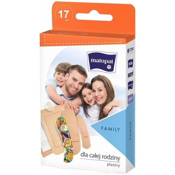 MATOPAT Plāksteri Family 17gab. 47818