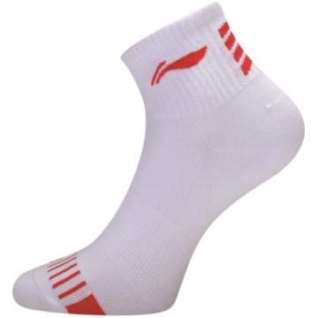 Li-Ning Socks AWSU053-3C white/red 42399