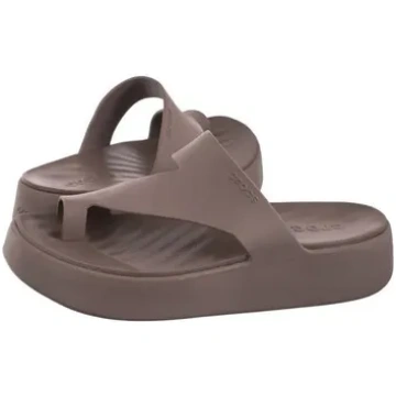 Crocs Getaway Platform Toe Loop Truffle 210834-0LF