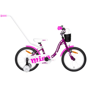 Bērnu velosipēds TABOU Miss AL, 16" violeti balts