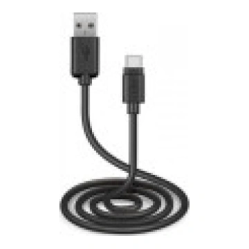 USB SBS Mobile USB-A Cable-USB-C 3 m melns (102785