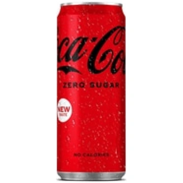 Atspirdzinošais dzēriens Coca Cola Zero, 330ml