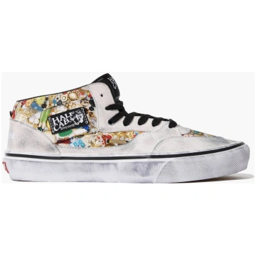 VANS HALF CAB SUPREME X MIKE KELLEY WHITE - 42