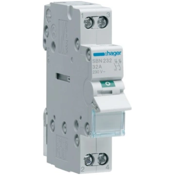 Hager Rozlacznik izolacyjny modulowy 2P 32A (SBN23