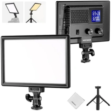 NEEWER 9 collu LED kameras paneļa video gaisma, 40