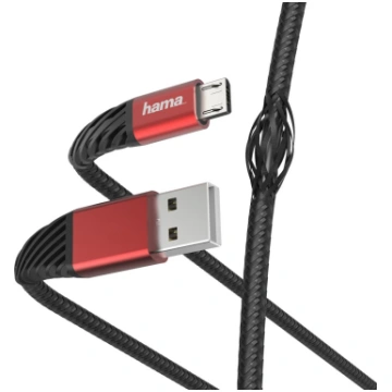 Hama 00187216 Extreme Charging/Data Cable, USB-A -