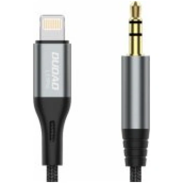 Dudao Audio cable Lightning to mini jack 3.5mm Gra
