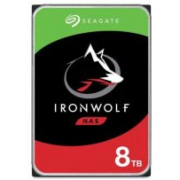 SEAGATE HDD|SEAGATE|IronWolf|8TB|SATA 3.0|256 MB|7