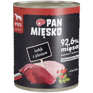 Pan Miesko Indyk z jeleniem 800g 5905342296621 (59