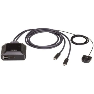 ATEN US3312 - KVM / audio / USB switch - with remo
