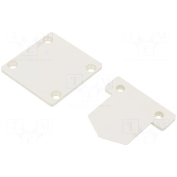 Holder | light grey | CLIPS | 64x49x3mm SUPERTRONI