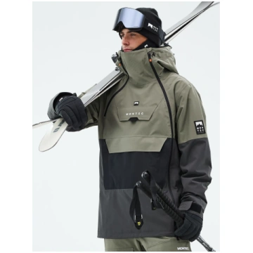 Montec Doom Ski Jacket Men Greenish/Black/Phantom 