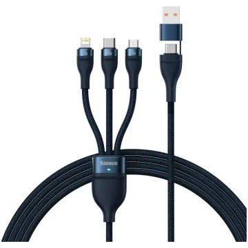 Baseus 4-in-1 USB + USB-C uz USB-C / iPhone Lightn