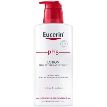 Eucerin pH5 losjons jutīgas un saspringtas ādas no