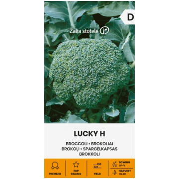 Sēklas Brokoļi LUCKY H 30s 4770168105089