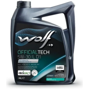 WOLF OFFICIALTECH 5W30 IL D1 4L
