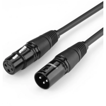 Audio kabeļa pagarinājuma kabelis XLR mikrofona 2m