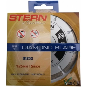 Dimanta griešanas disks 125mm (D125S)