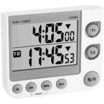 TFA 38.2025 double electronic timer | 38.2025 | 40