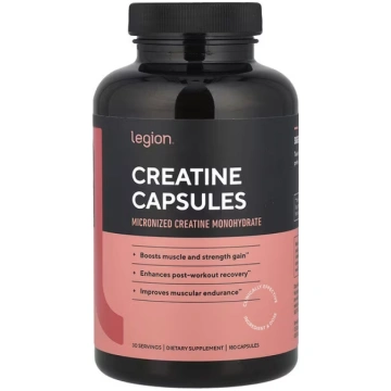 Legion Athletics, Creatine, 180 Capsules (833 mg p