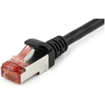 Kabelis Brackton Patch SF/UTP 0.5m CAT 6a Black | 