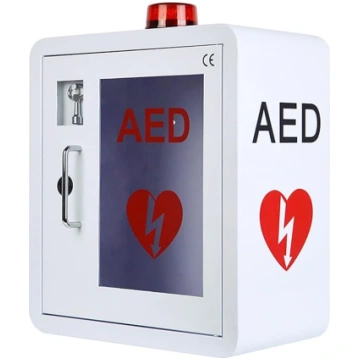 AED skapis, AED defibrilatora sienas glabāšanas ka