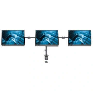 Manhattan TV & Monitor Mount, Desk, Double-Link Ar