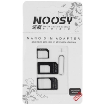 ADAPTER FOR SIM NANO/MICRO/SIM, black