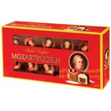 Šokolādes konfektes MAITRE TRUFFOUT Mozart, kārbā,