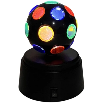 LED disko bumba — rotējoša ballīšu gaisma, mirgojo
