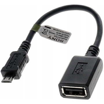 Sony EC310 Micro USB OTG Host Cable Micro USB Male