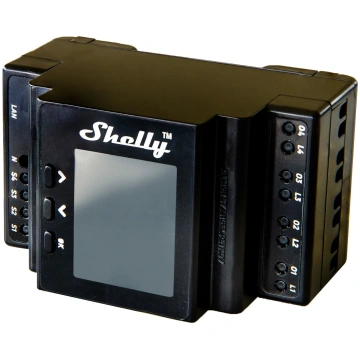 DIN-slīdņu releju modulis Shelly 4Pro PM 4-kanālu 