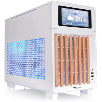 Thermaltake TR200 WS Snow White — Micro-ATX PC Cas