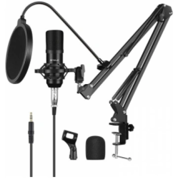 CONDENSER MIKROFONA PULUZ PU612B STUDIJAS RAIDĪJUM