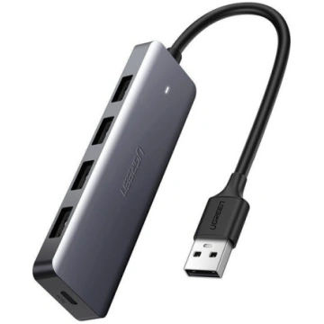USB sadalītājs - 4x USB 3.2 Gen 1 ar micro USB bar