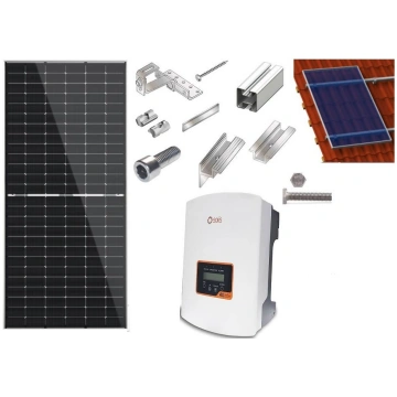 11kW Saules elektrostacijas komplekts SOLIS, jumta