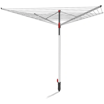 Vileda Sun Lift 50 melns, balts alumīnijs 50 m