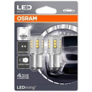 LED spuldzes P21 / 5W, 2.5W, 150 / 45Lm, 6000K, LE
