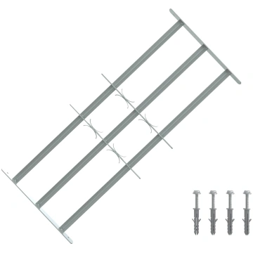 Apsardzes restes logiem ar 3 šķērsstieņiem 3 pcs 6