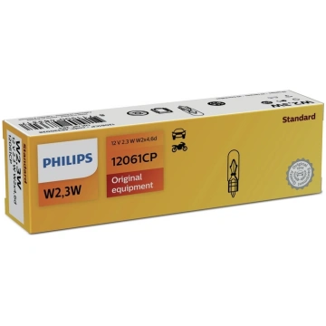 PHILIPS auto spuldze 12V W1,2W W2x4.6d 1.gab