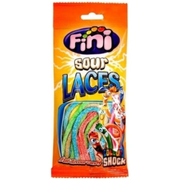 KONFEKTES ŽELEJAS FINI SOUR LACES 85G
