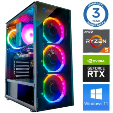 Stacionārs dators Intop RM49030WH AMD Ryzen 5 7600