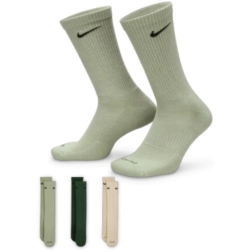 NIKE EVERYDAY PLUS CUSH CREW GREEN - M
