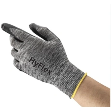 Darba cimdi Ansell HyFlex 11-801, pelēka krās., 10