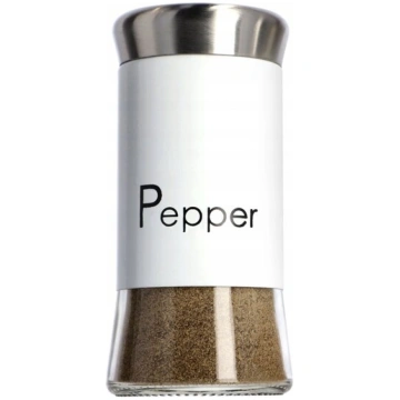 Pepper Pot Pepper Seasoner White Container