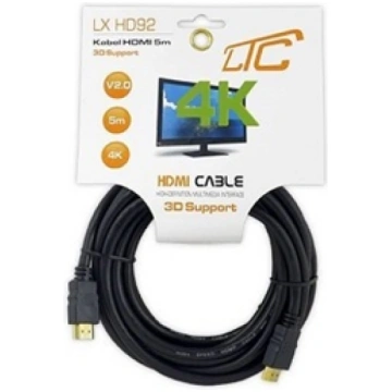 LTC LXHD92 HDMI-HDMI Cable 5m / 4K / v2.0 LXHD92
