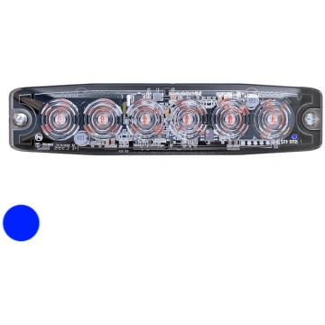 Axixtech LED lighthead, blue 130.50 x 30.00 x 6.60